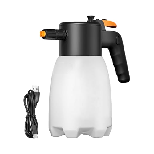 Snow Foam Pump Sprayer - Convenient Car Foam Sprayer | Cordless Pump Foam, Multifunctional Foaming Sprayer, 1.8L Electric Cleaning Tool, Reusable Vehicle Supplies for Daily Care, Maintenance