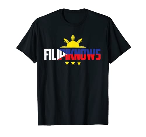 Filipiknows filipino sabe divertido Camiseta