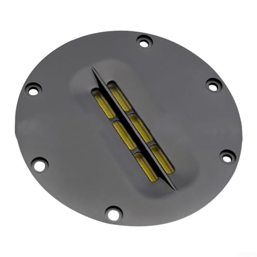 Altavoz de agudos de cinta de aluminio de 4 pulgadas, altavoz de alta frecuencia de 8 ohmios para sistemas de audio de cine en casa, amplio rango de frecuencia 1.5K-40K Hz, potencia máxima de 30 W