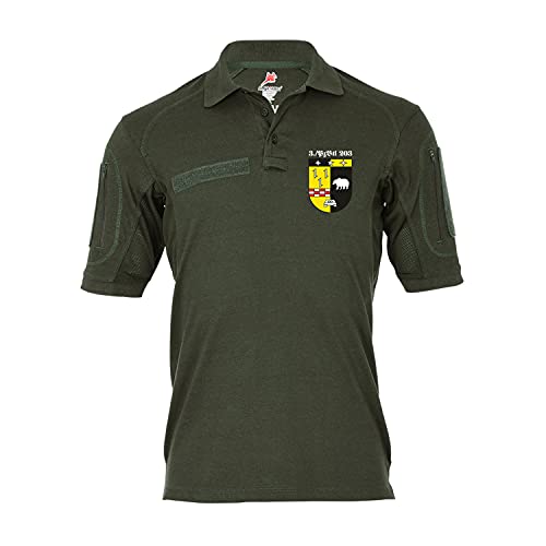 Polo tactique 3 Pzbtl 203 Olive XXXXL de l'armée allemande par Copytec