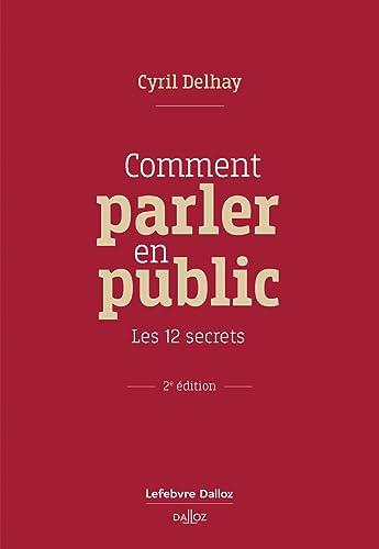 livre Comment parler en public - Les 12 secrets