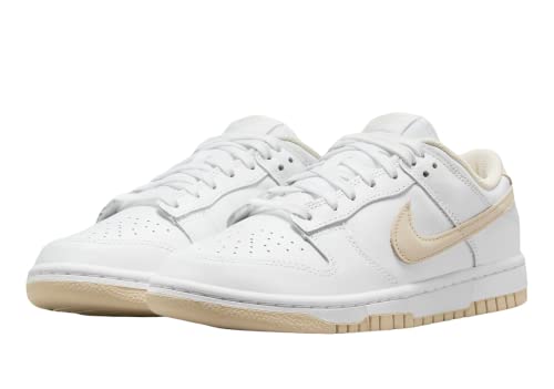 Nike, Dunk Low SI Damen Turnschuhe, 40.5 EU, Wei&szlig; Perlwei&szlig;, 40.5 EU