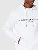 Tommy Hilfiger Men’s Tommy Logo Hoodie, White (White), L #3