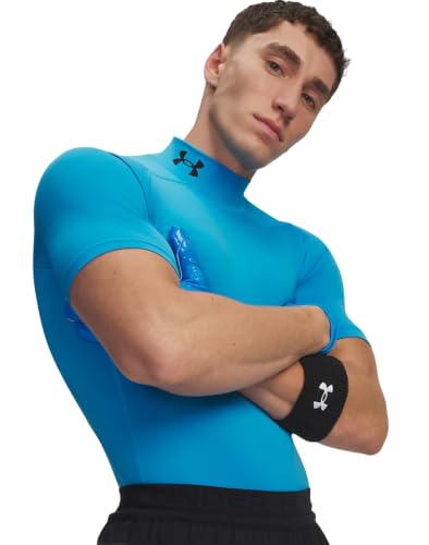Image of Under Armour HeatGear Armour Comp Mock Short Sleeve T-Shirt