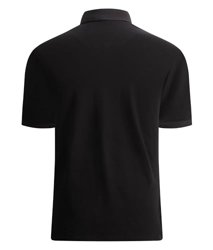 Alex Vando Mens Polo Shirts Short Sleeve Regular Fit Fashion Designed Shirt