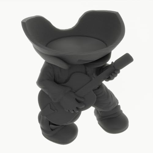 Splin Table Stand Holder Compatible with Amazon Alexa Smart Speaker Echo Dot (4th and 5th gen.) and Apple HomePod Mini, Vegas Boy (Black) - Image 11