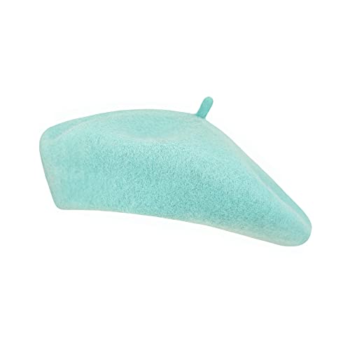 Image of Klong Women Wool Beret Hat French Style Solid Color