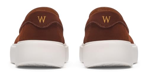 Image of Journey West Suede Slip-on Penny Loafers Sneakers Shoes for Women