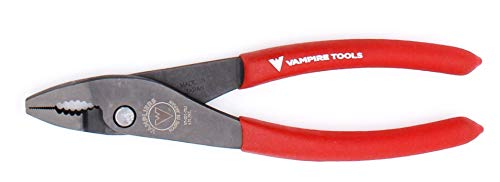 Vampliers World's Best Pliers! Vt-001- S4Atg: 4-Pc Screw Extraction Pliers Set. Includes 5" Esd Safe, 6.25", 7" Slip-Joint And 8" Pro Linesman Pliers + Tool Pouch & Super Combo Scissors #TOP5