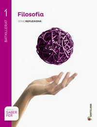 Portada de Filosofia 1º Bachillerato Catalán Ed. 2015