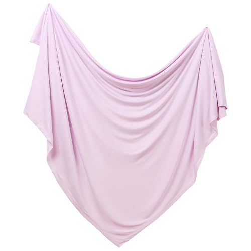 PurComfy Supersoft Bamboo Viscose Swaddle Blanket