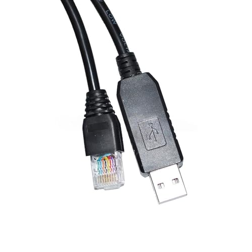RIKYJIC FT232RL Chip USB to RJ45 RS232 Serial Debug Cable Parameter Configuration Cable for UPS to PC 720-C2270-00 (1.8 Meters)