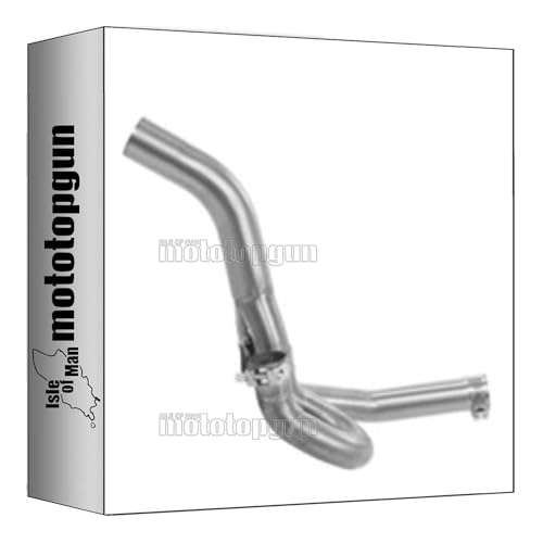 Conector Open Arrow de acero soluciona fugas en Aprilia Dorsoduro 900 2017 2018 2019
