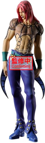 Banpresto Statuina di Azione Diavolo JoJo's Bizarre Adventure - Golden Wind Mometria 22 cm - PZ71159P Multicolore - Figura da collezione, ideale per i fan degli Anime