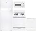 Hotpoint 4-Piece Kit Appliances Package with HPS18BTHWW 36"Top Freezer Fridge,RGBS300DMWW 30"Gas Range, RVM5160DHWW 30"Microwave and HDA3600HWW 24" Dishwasher in White