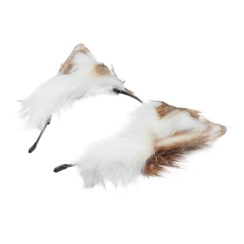 Serre-tête oreilles animal peluche pliable pour déguisement