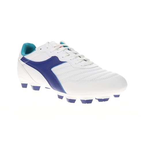 Diadora Mens Brasil 2 R LPU Soccer Cleats - Blue, White2