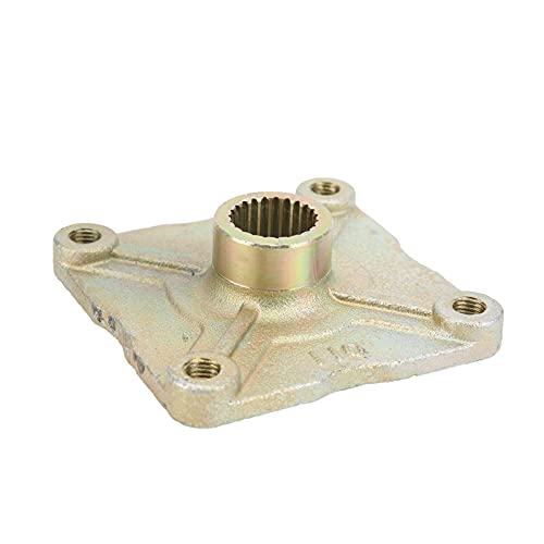 Leapiture Plaque De Moyeu De Roue De Montage De Moyeu D'essieu Arrière De Roue De Moto 4 Trous De Goujon Remplacement De 23 Dents pour 150cc 200cc Quad Dirt Bike ATV