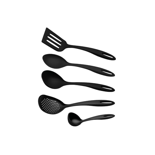 Jogo de Utensílios Tramontina Ability em Nylon Preto 05 Peças