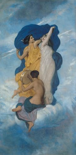 Pinturas Famosas Poster Bouguereau Contessa di Montholon Decoración Elegante de Oficina