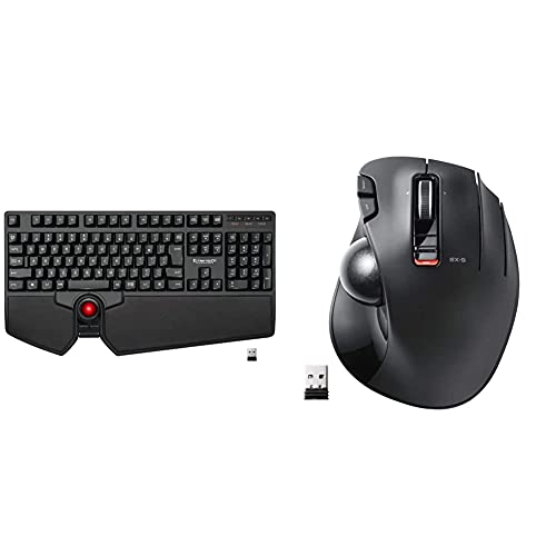 roBa ブラック 無線 トラックボール キーボード フルセット roBa ブラック 無線 トラックボール キーボード フルーセット