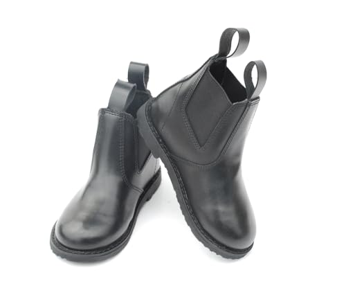 Rhinegold Little Ones - Stivaletto Jodhpur, Unisex - Bimbi 0-24, Rhinegold Little Ones - Stivali da Equitazione, Nero, 10 (EU30)
