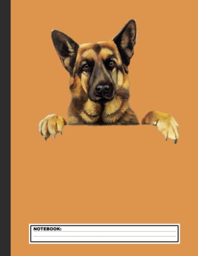 German Shepherd Gifts Cute Funny German Shepherd In Pocket Notebook: German Shepherd Notebook Journal - Blank Wide Ruled Paper - Funny German ... Shepherd Dog Gifts for Women, Girls and Kids
