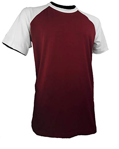 Styllion Mens Shirt RCSS121 (XLT, Maroon & White)