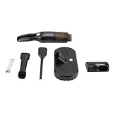 Aspirapolvere portatile per auto, 120 W Aspirapolvere ad alta potenza con aspirazione potente Spolverino portatile senza fili Ricaricabile con ugelli multipli per la casa, l'auto,