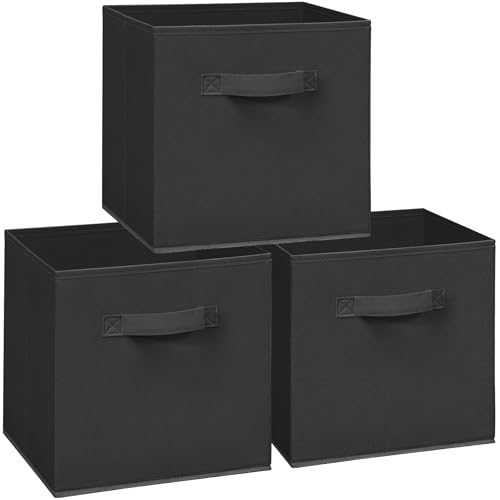 Cubes de rangement en tissu pour trier les couvertures et vêtements
