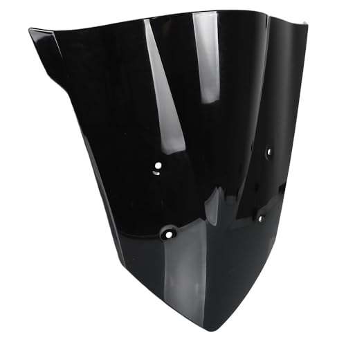 Pare-brise CBR650F double bulle noir réglable aux finitions précises pour moto sport