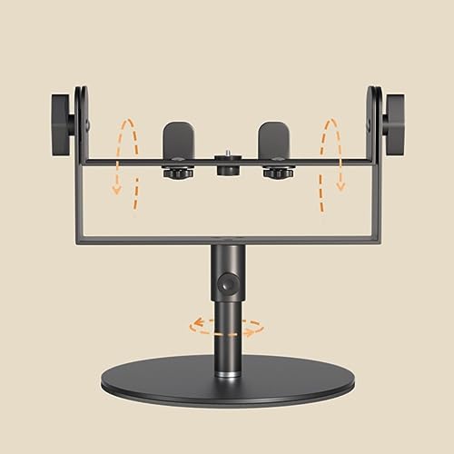 Soporte para proyector con rotación 360 grados, diseño simple y elegante, color negro miniatura 3