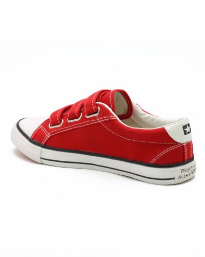 Image of Men Canvas Running Walking Casual Hook and Loop Tape Sneakers Shoes