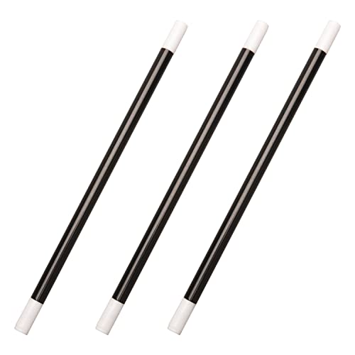 XNHIU Lot de 3 baguettes magiques de 24 cm de long pour costume de magicien - Accessoires de fête d'Halloween Cover