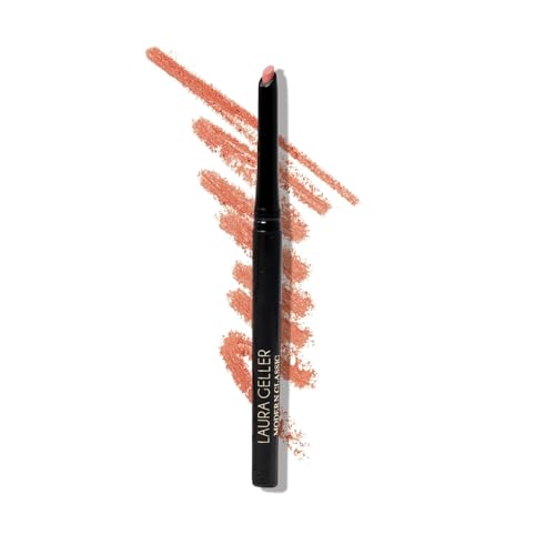 LAURA GELLER NEW YORK Modern Classic Lip Liner (Nice Neutral) - Prevents Feathering and Fading, Water and Transfer Proof - Luxurious Creamy Long Lasting Lip Liner