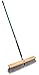 American Select Tubing PBSA18002 Smooth-Surface Push Broom with Green/Black Handle, 18