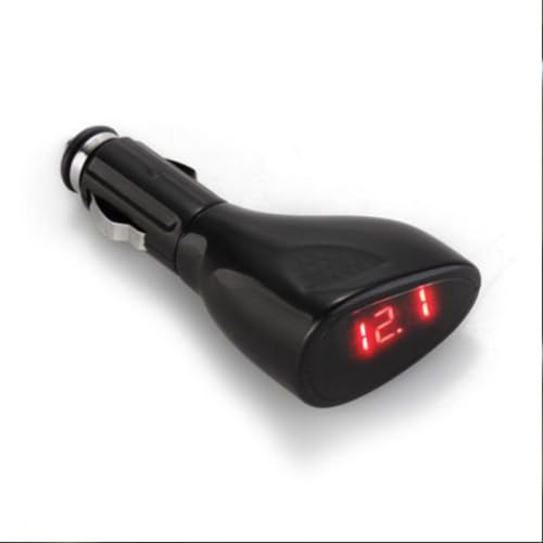 Image of Eaglerich Car Vehicle Voltmeter Voltage Gauge Volt Meter Cigarette Plug Monitor 12V
