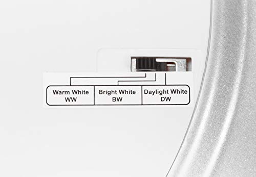 Coramdeo 15 Inch Led Decorative Low Profile Flush Mount Ceiling Fixture, Color Temp Select Switch, Built In Led Gives 150W Of Light From 21.4W Of Power, 1500 Lumen, Dimmable, Nickel #TOP2