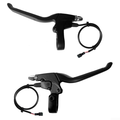 Paire de leviers de frein pour vélo électrique en alliage d'aluminium avec fonction de stationnement pour kit de conversion de vélo électrique 115PDD