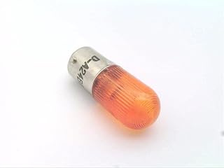 RADWELL VERIFIED SUBSTITUTE 080-BA9S24LA-SUB Amber, LED Bulb, Substitute for LEDTRONICS 080-BA9S24LA, BA9S Base, Miniature, 24V AC/DC