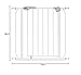 IB STYLE Treppenschutzgitter für Babys Berrin - Türschutzgitter, Absperrgitter für Haustiere, Feststellfunktion, Ohne Bohren, Weiß, 67-75 cm