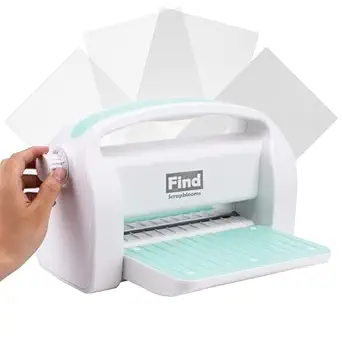 Find Scraplooms Adjustable 9-inch Die Cutting and Embossing Machine Kit
