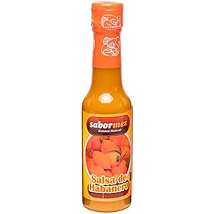 SABORMEX Oranje habanero chilisaus – 148 ml