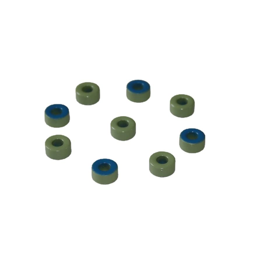 500PC magnetic ring core T38-52 iron powder core blue green ring