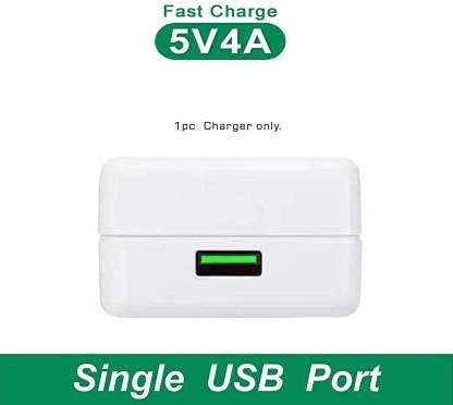 Image of 65W Flash Super VOOC Compatible with Op Po Reno 5 Pro,Reno 6 Pro,Reno 7 Pro,X2|Realme XT,XT 730G,X2,C12,Narzo 20A,Narzo 6,7,7 Pro,GT Master Edition,GT2| & Cable