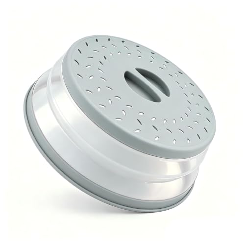 Image of Collapsible Microwave Splatter Cover(Light grey, 10.5IN)