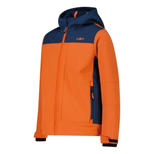 Veste softshell enfant CMP blouson imperméable coupe-vent avec capuche taille 104 - 3