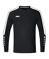 JAKO Kinder Torwart-Trikot Power (Langarm), Schwarz, 152