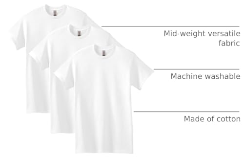Image of Gildan Adult Heavy Cotton T-Shirt, Style G5000
