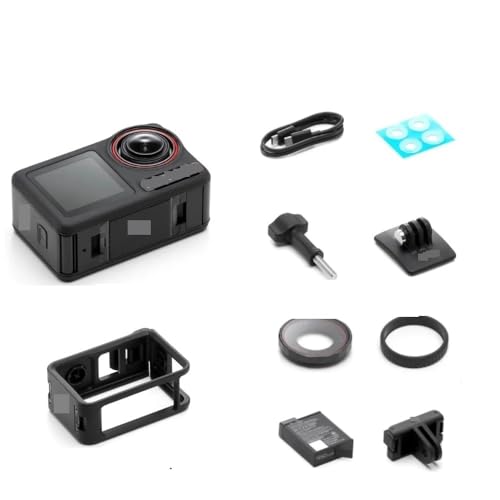 Osmo for Action 5 Pro X^_[hR{pA1/1.3C` 4K/120fps ʑ̈艻@\ږhJ(SD 128GB)